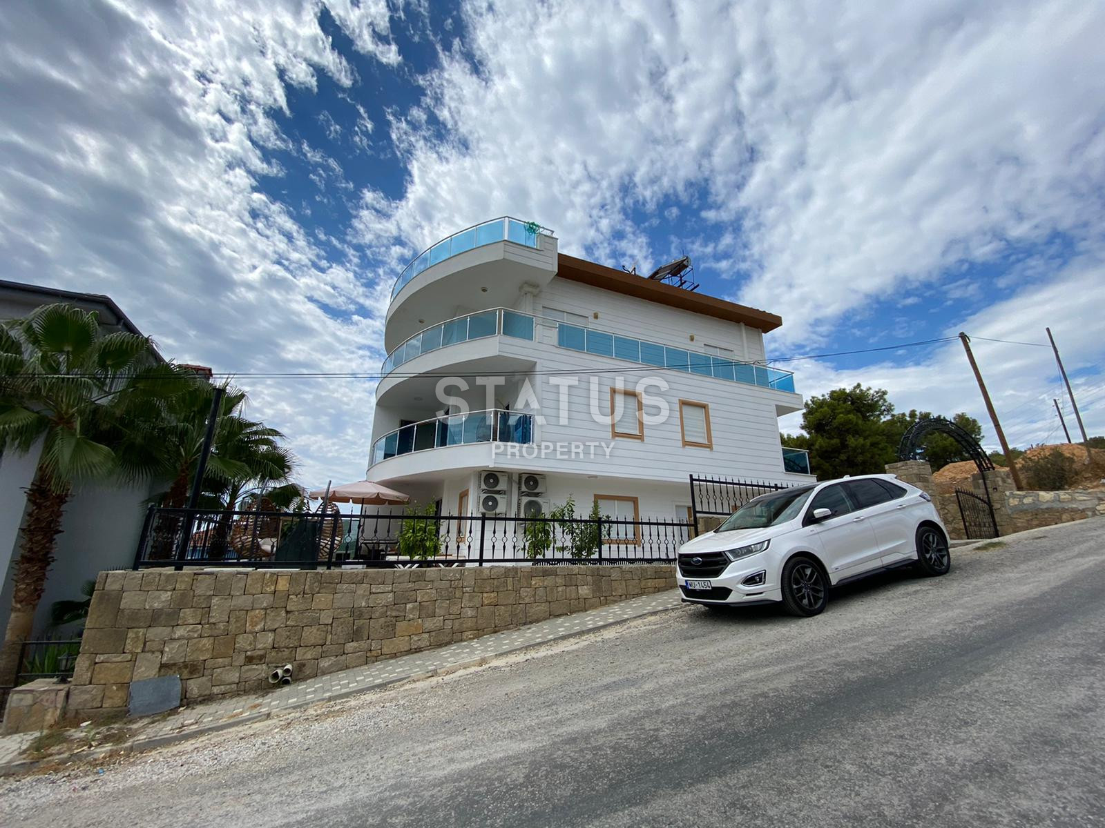 Garden duplex 3+1 with new furniture and appliances, 220 sq.m. фото 4