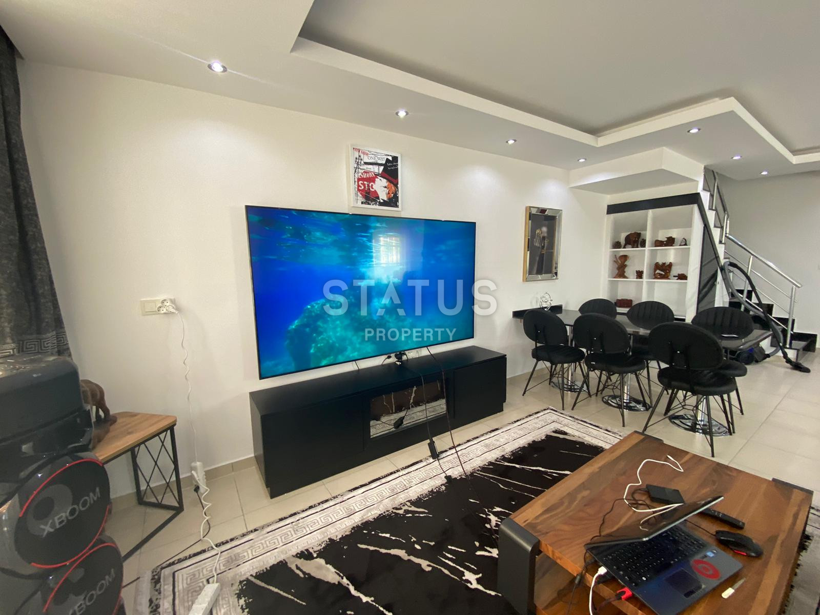 Garden duplex 3+1 with new furniture and appliances, 220 sq.m. фото 8