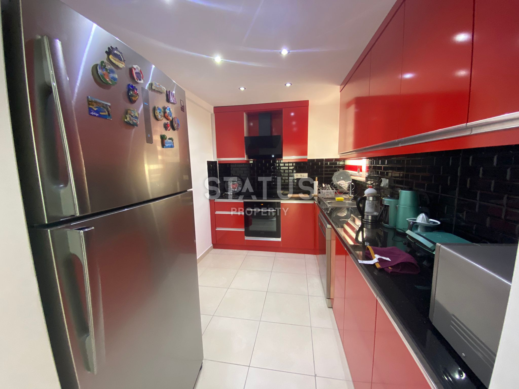 Garden duplex 3+1 with new furniture and appliances, 220 sq.m. фото 15