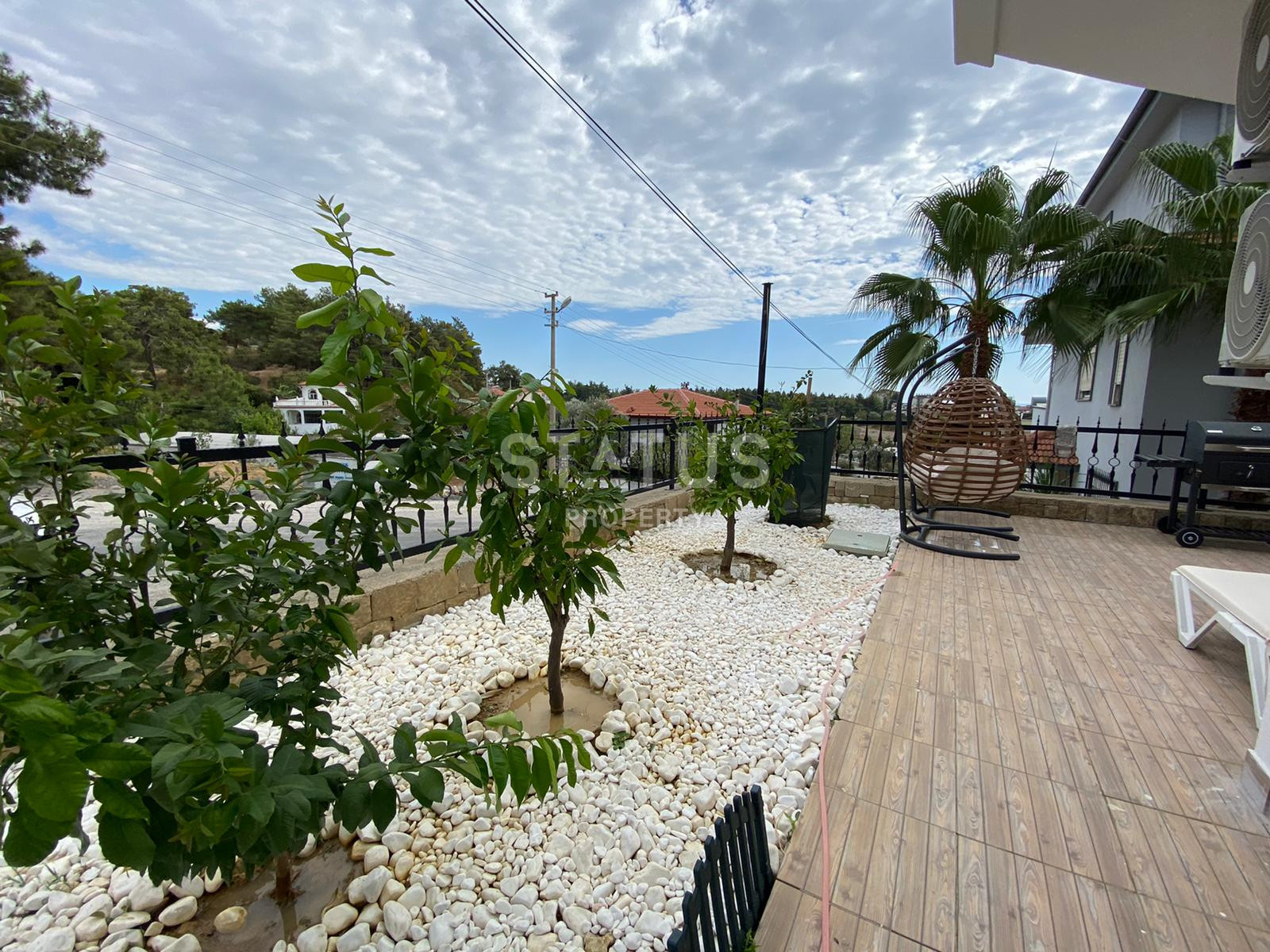 Garden duplex 3+1 with new furniture and appliances, 220 sq.m. фото 20