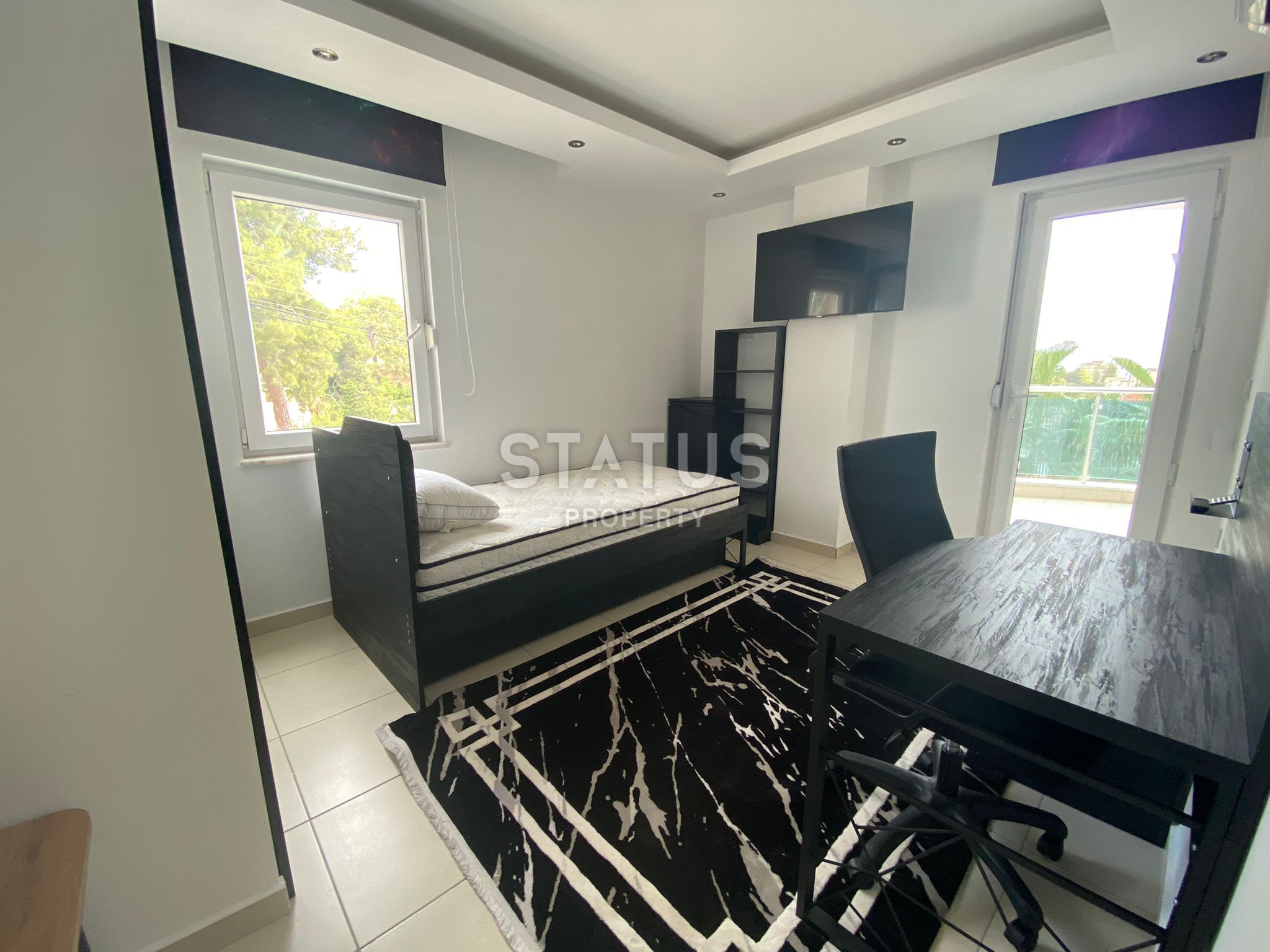 Garden duplex 3+1 with new furniture and appliances, 220 sq.m. фото 21