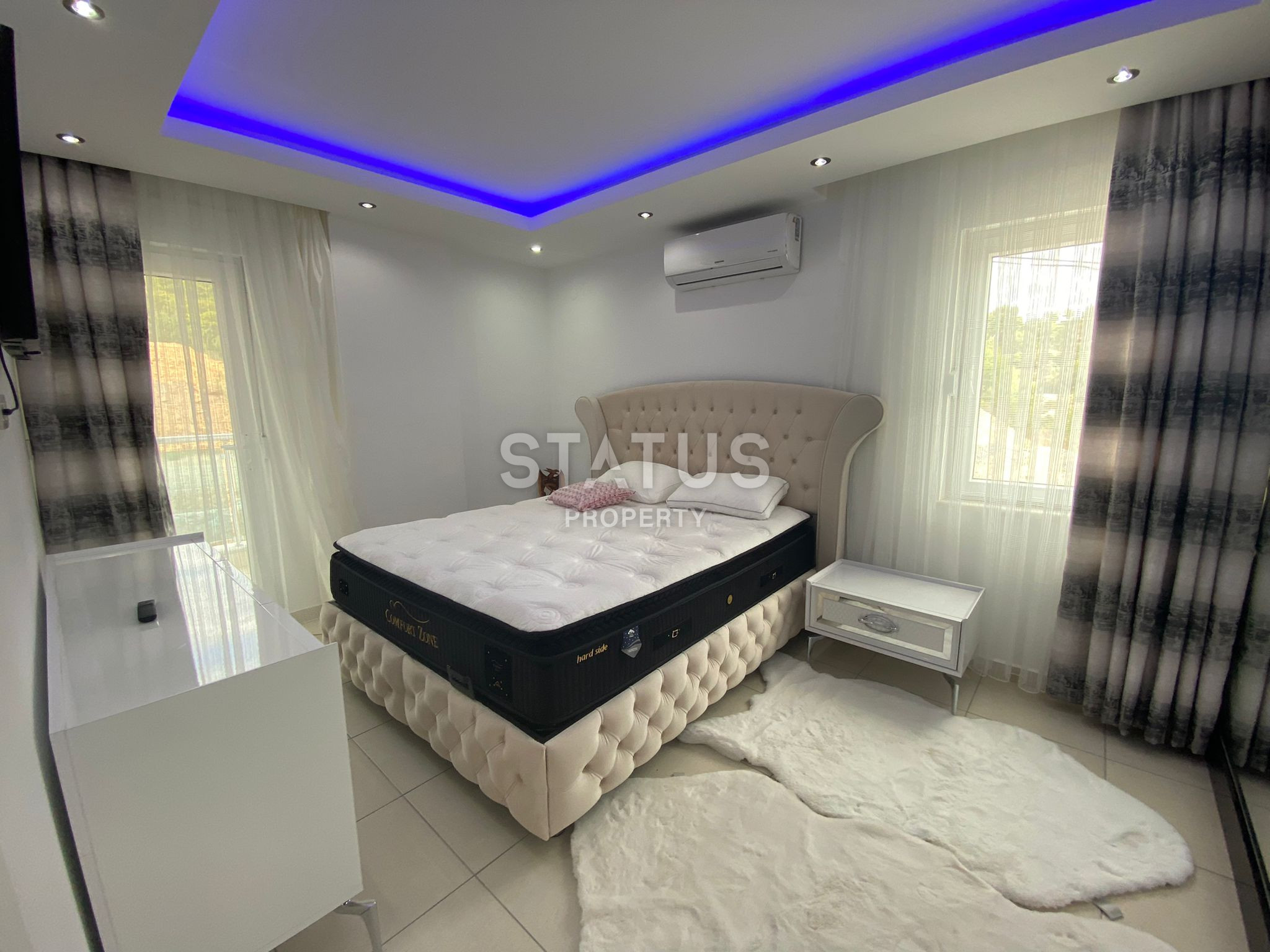 Garden duplex 3+1 with new furniture and appliances, 220 sq.m. фото 22