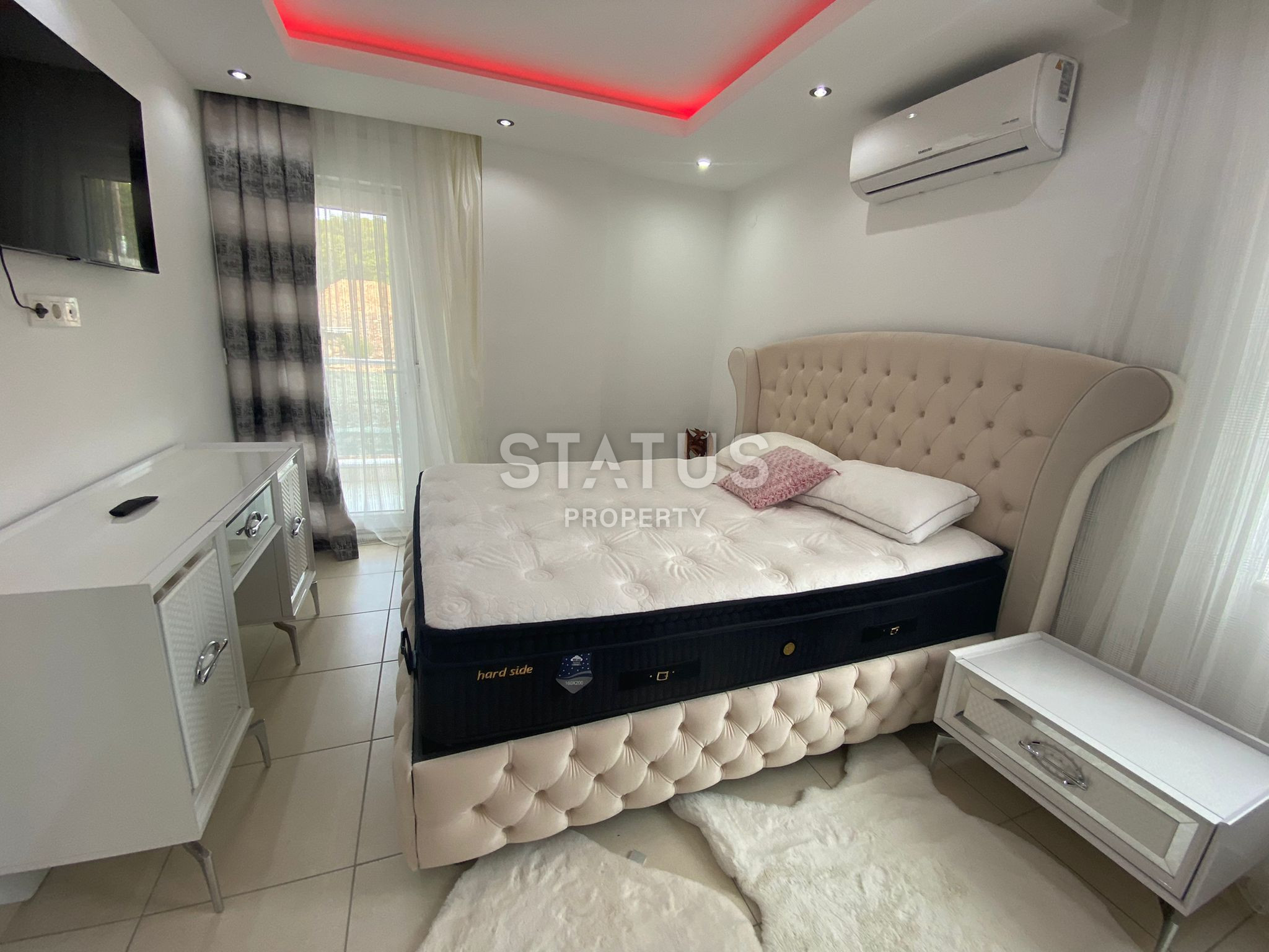 Garden duplex 3+1 with new furniture and appliances, 220 sq.m. фото 25