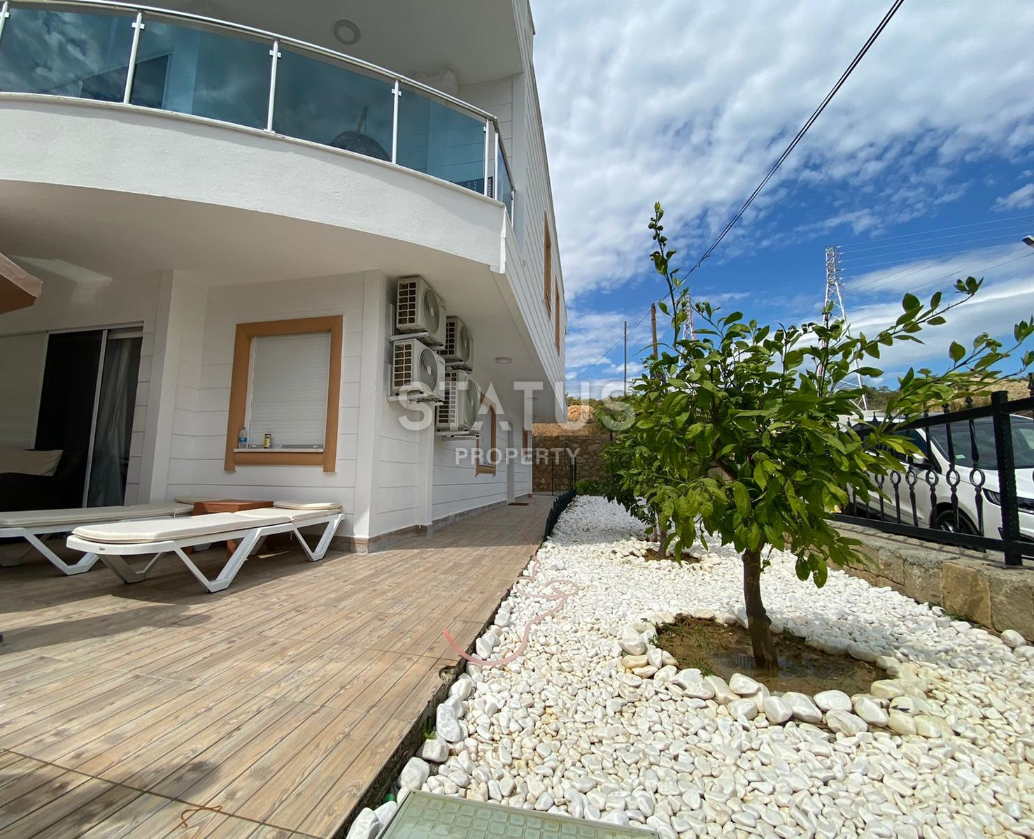 Garden duplex 3+1 with new furniture and appliances, 220 sq.m. фото 29