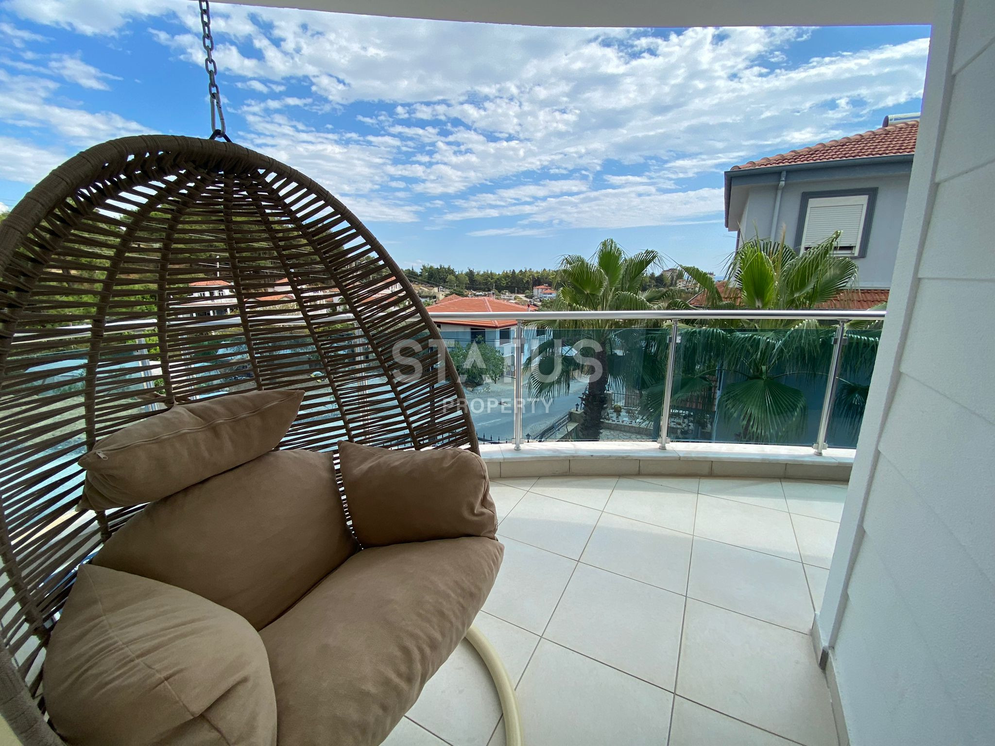 Garden duplex 3+1 with new furniture and appliances, 220 sq.m. фото 32