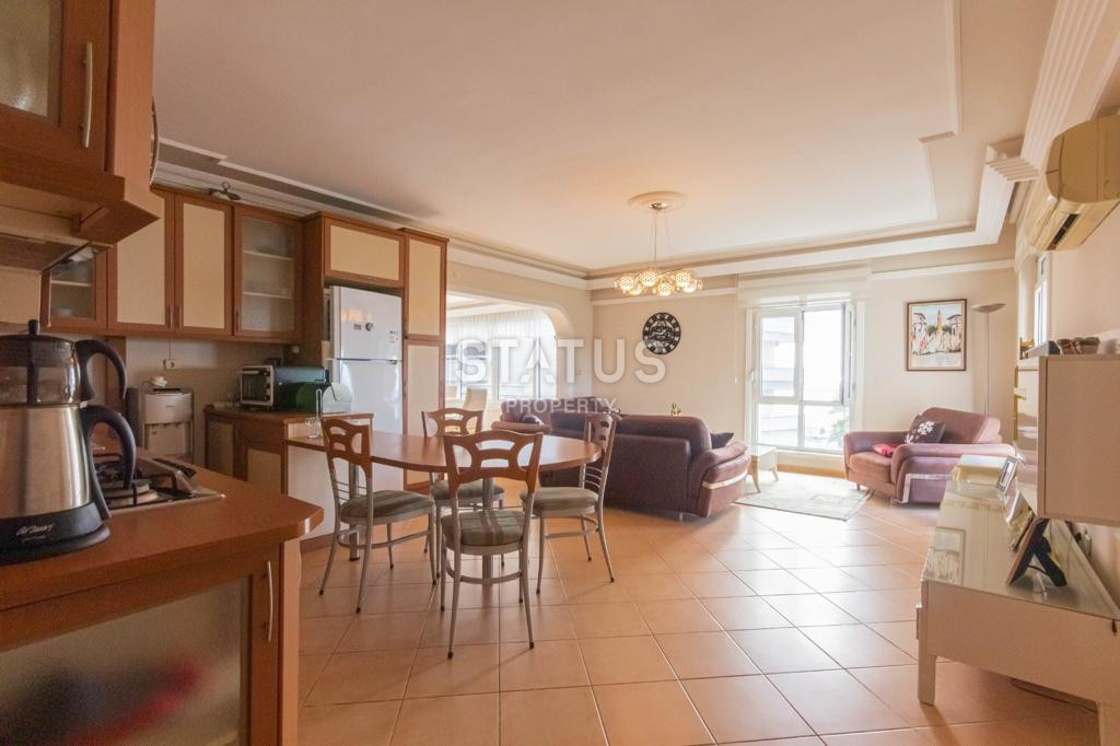 Уютная, просторная квартира 2+1 с видом на море в Махмутларе, 115 м2. фото 7