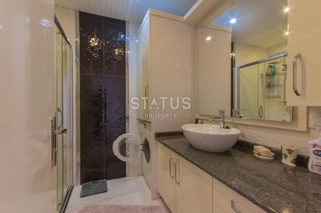 Уютная, просторная квартира 2+1 с видом на море в Махмутларе, 115 м2. фото 13