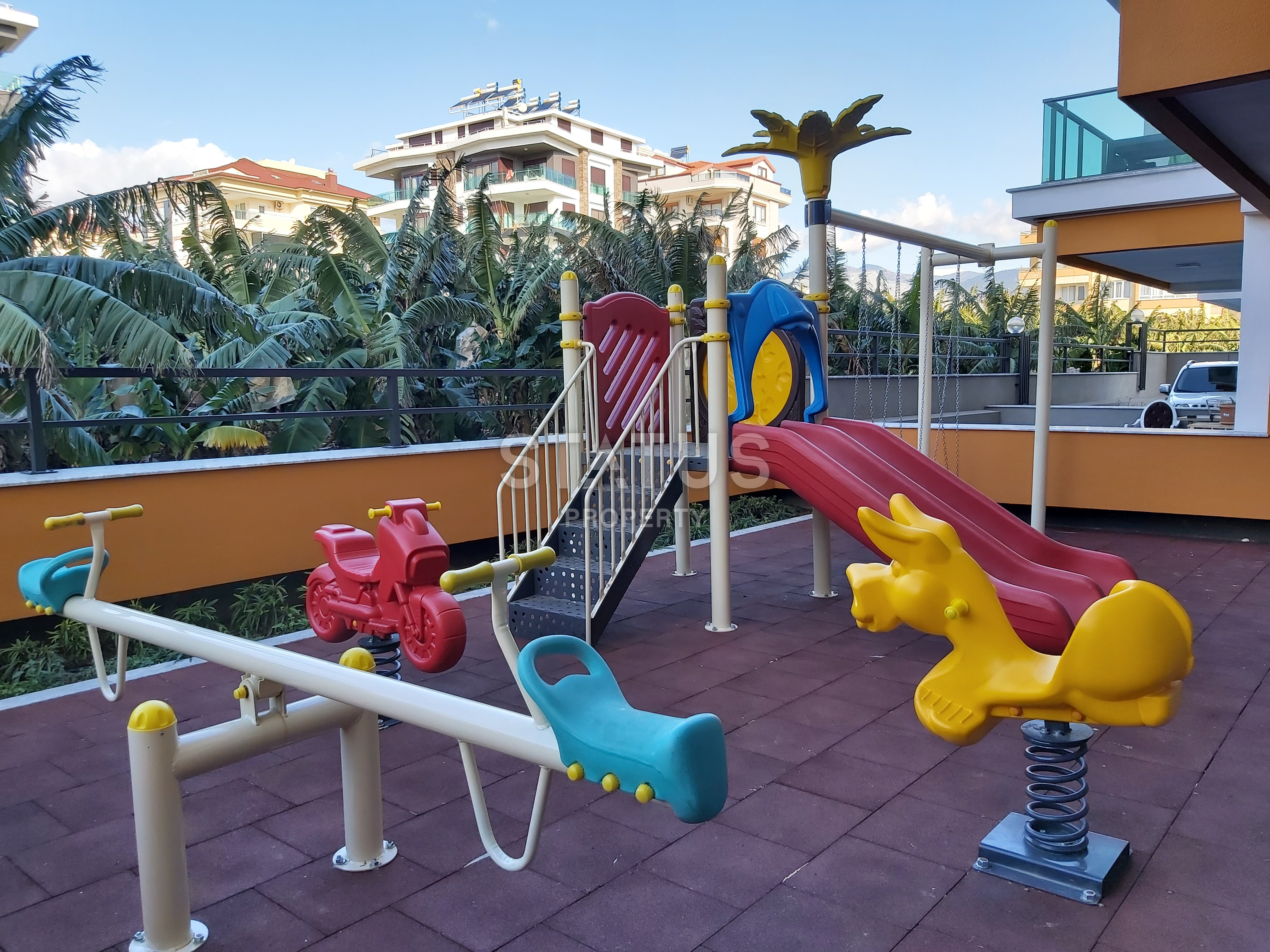 Apartment 2+1 with sea and mountain views in a luxury complex. 100 m2. Kestel, Alanya. фото 4