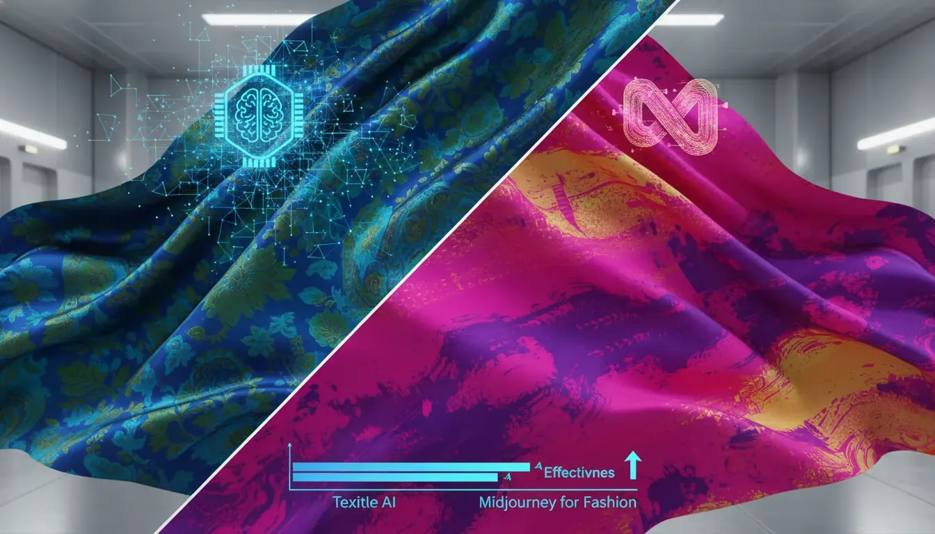 Textile AI vs Midjourney for Fashion: Which AI Image Generator Actually Works for Fabric?