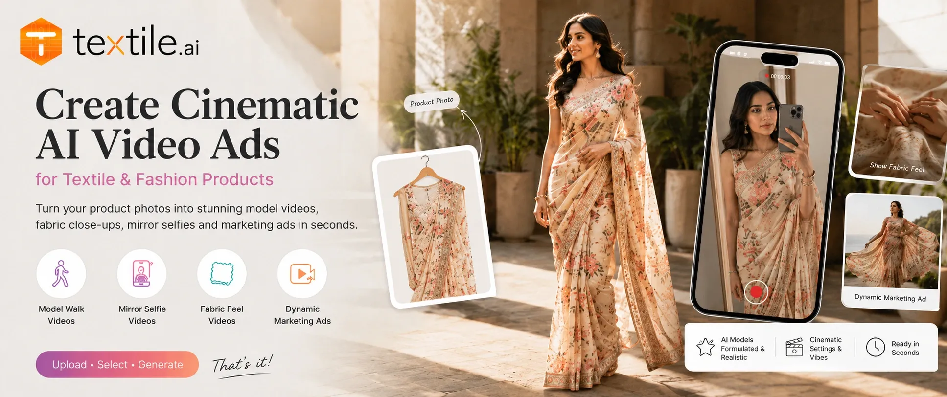 How to Create Cinematic Product Videos for Garments Without Photoshoots