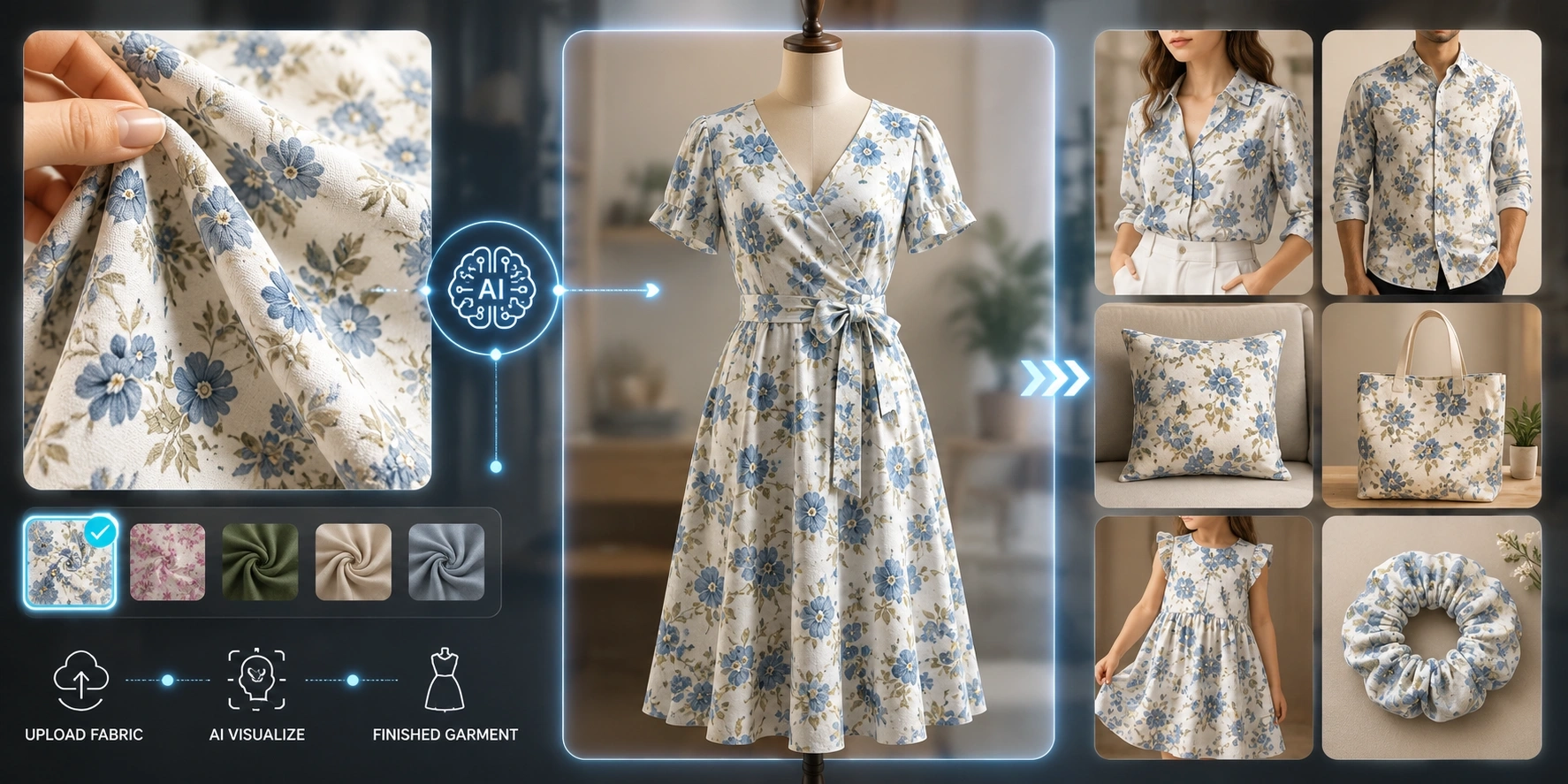 Fabric to Garment AI Visualizer: How to See Any Fabric as a Finished Product Before You Make It