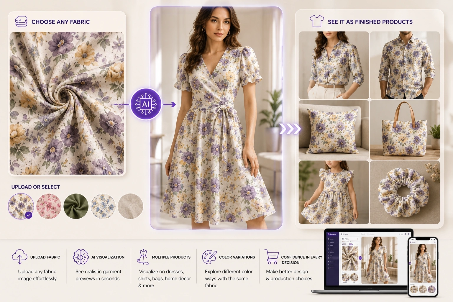 Fabric to Garment AI Visualizer: How to See Any Fabric as a Finished Product Before You Make It