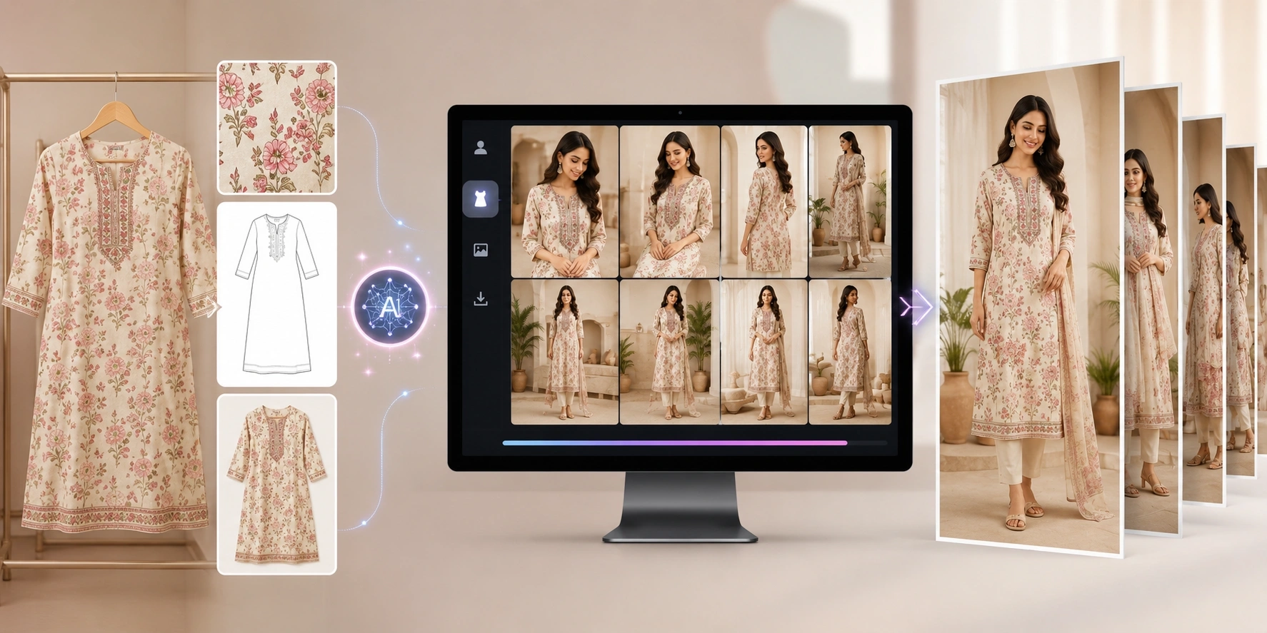 What is AI Kurti Catalog Generation for E-Commerce Sellers?