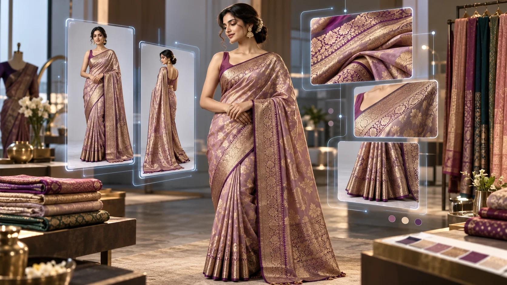 AI Catalogue Generator for Saree Manufacturers: Complete Guide
