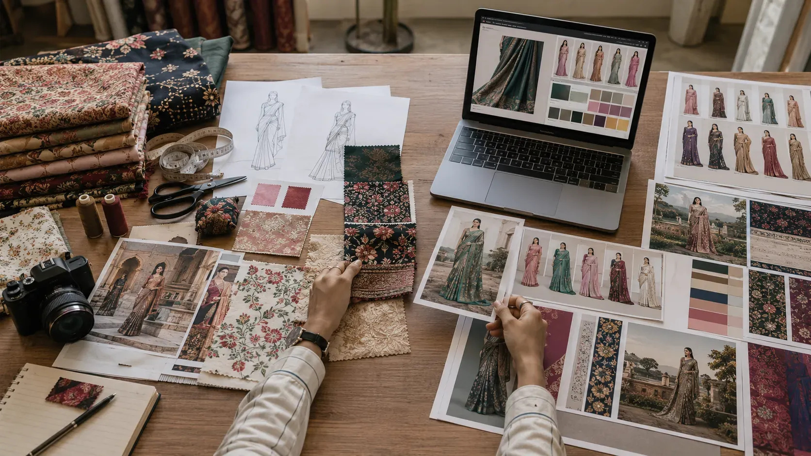 AI Textile Design Tools vs Traditional Textile Workflows