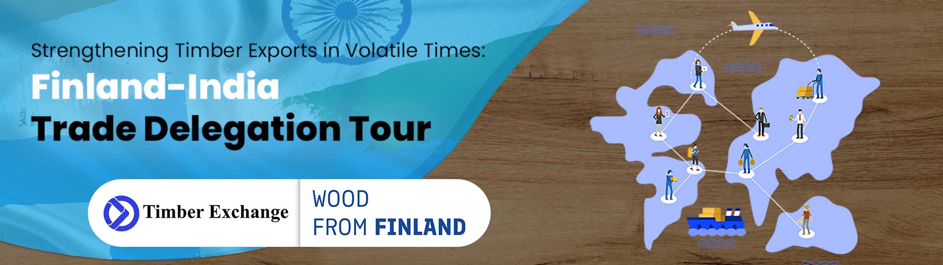 India-Finland timber trade
