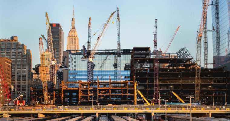 U.S. construction spending dips in March, yet shows positive yearly trend