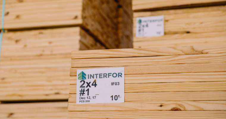 Interfor implements lumber production curtailments across North American regions