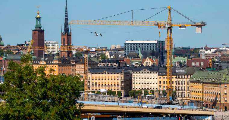 Immigration decline leads to reduced construction demand in Stockholm