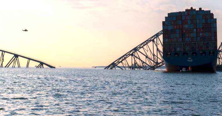Baltimore Port completes reopening of main shipping channel on June 7