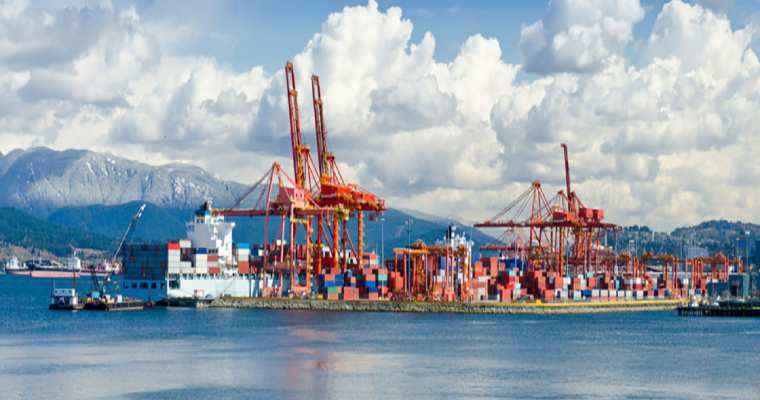 Canadian ports saw an increase in blank sailings amid rail strike concerns