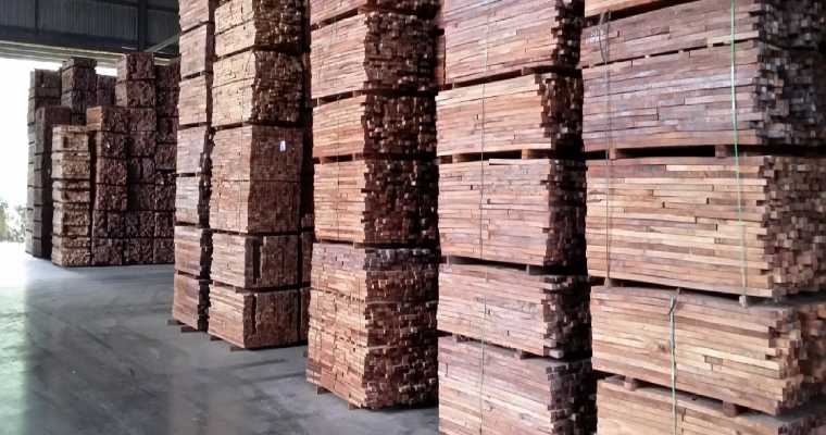 EU tropical wood imports fell by 20% to 350,000m&sup3; in H1 2024