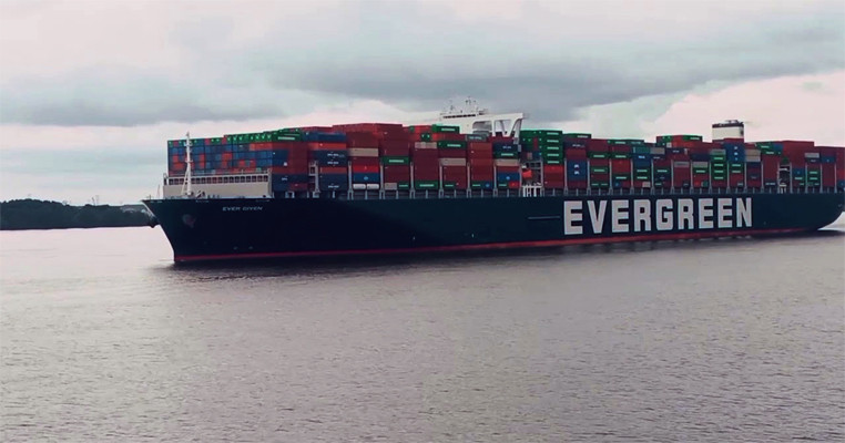 Maersk sued Evergreen as it blocked the Suez Canal for 6 days in 2021