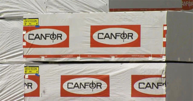 Canfor resumed production at its Houston, BC, sawmill after fire repairs