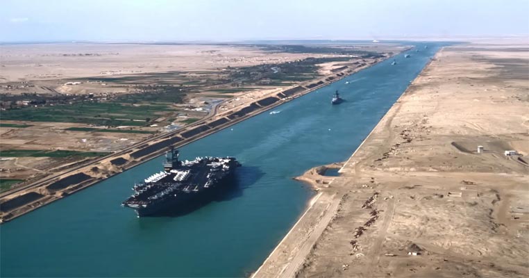 Suez Canal's revenue soared to $1.5 billion in the 1st two months of 2023