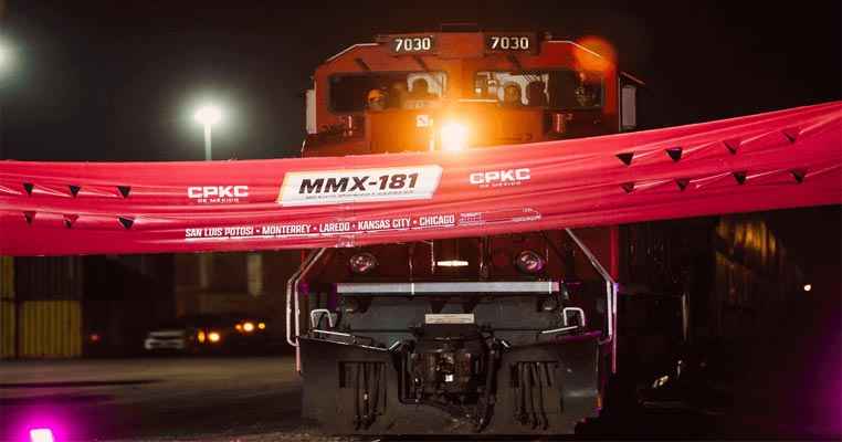 Canadian Pacific Kansas City (CPKC) launched a new rail service between Midwest-Mexico