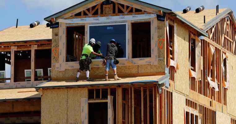 US new home construction improved in April after the downfalls of last year