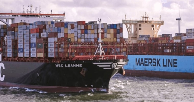 Containerships moving super slow due to plunging sailing rate