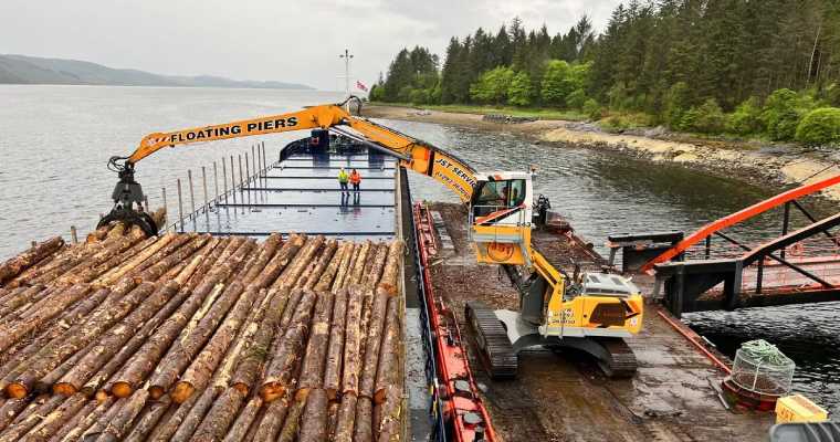 &pound;4 million funding boost 16 timber transport projects in Scotland