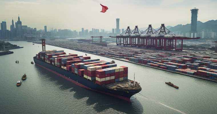 Chinese trade volumes saw a sharp decline in June as the economy struggles
