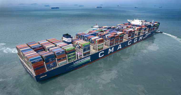 CMA CGM to revise peak season surcharge from India West Coast to East Coast South America