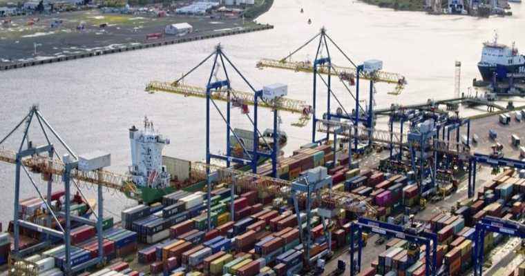 Northern Ireland's port freight volume slips from previous record highs