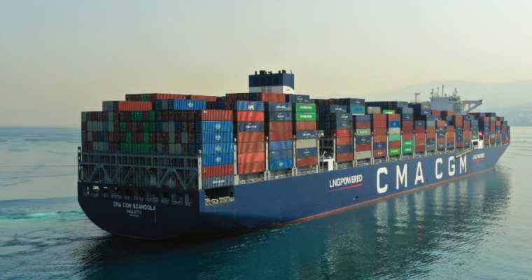 CMA CGM announces revised FAK rates for Asian to Mediterranean routes