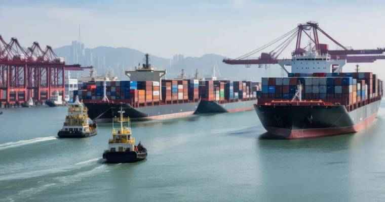 China's export container shipping price index dips in September