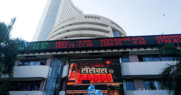 India's stock market achieves $4 trillion milestone for the 1st time, surpassing Hong Kong