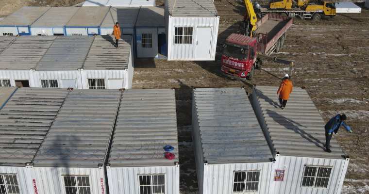 China builds temporary housing for 14,000 families after devastating earthquake
