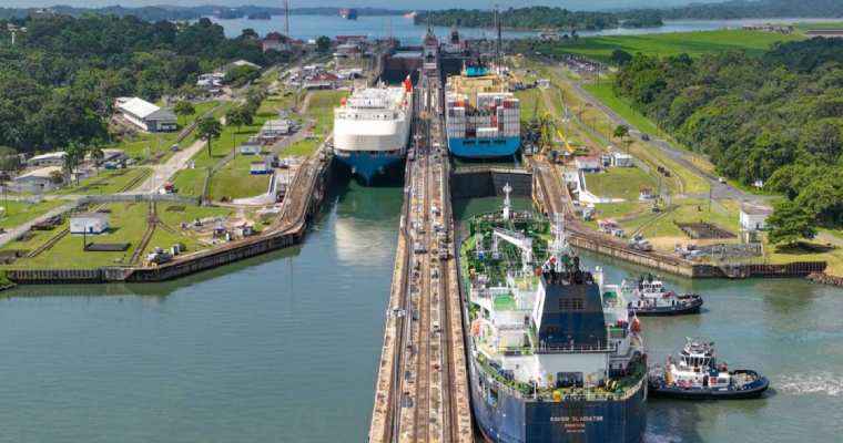 Panama Canal queues plummet to 50% of historical average amidst seaborne trade shift