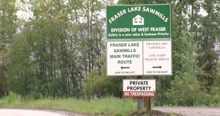 West Fraser declares permanent closure of Fraser Lake B.C. Sawmill