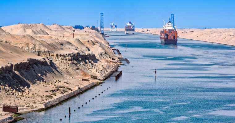 Suez Canal saw a 40% drop in toll income as Red Sea tensions escalate