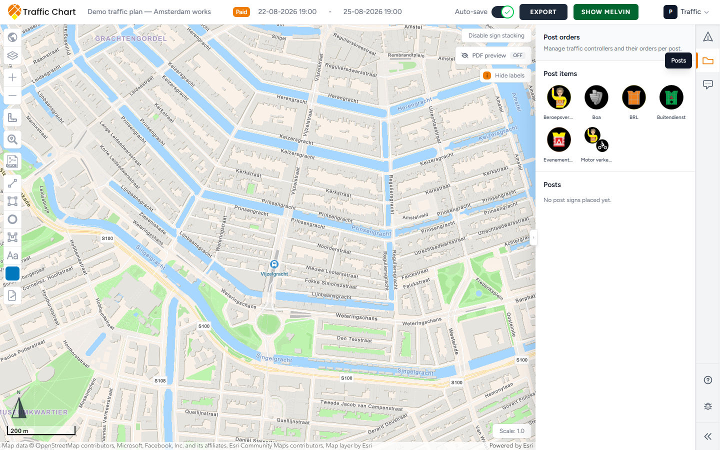 Posts / post orders sidebar