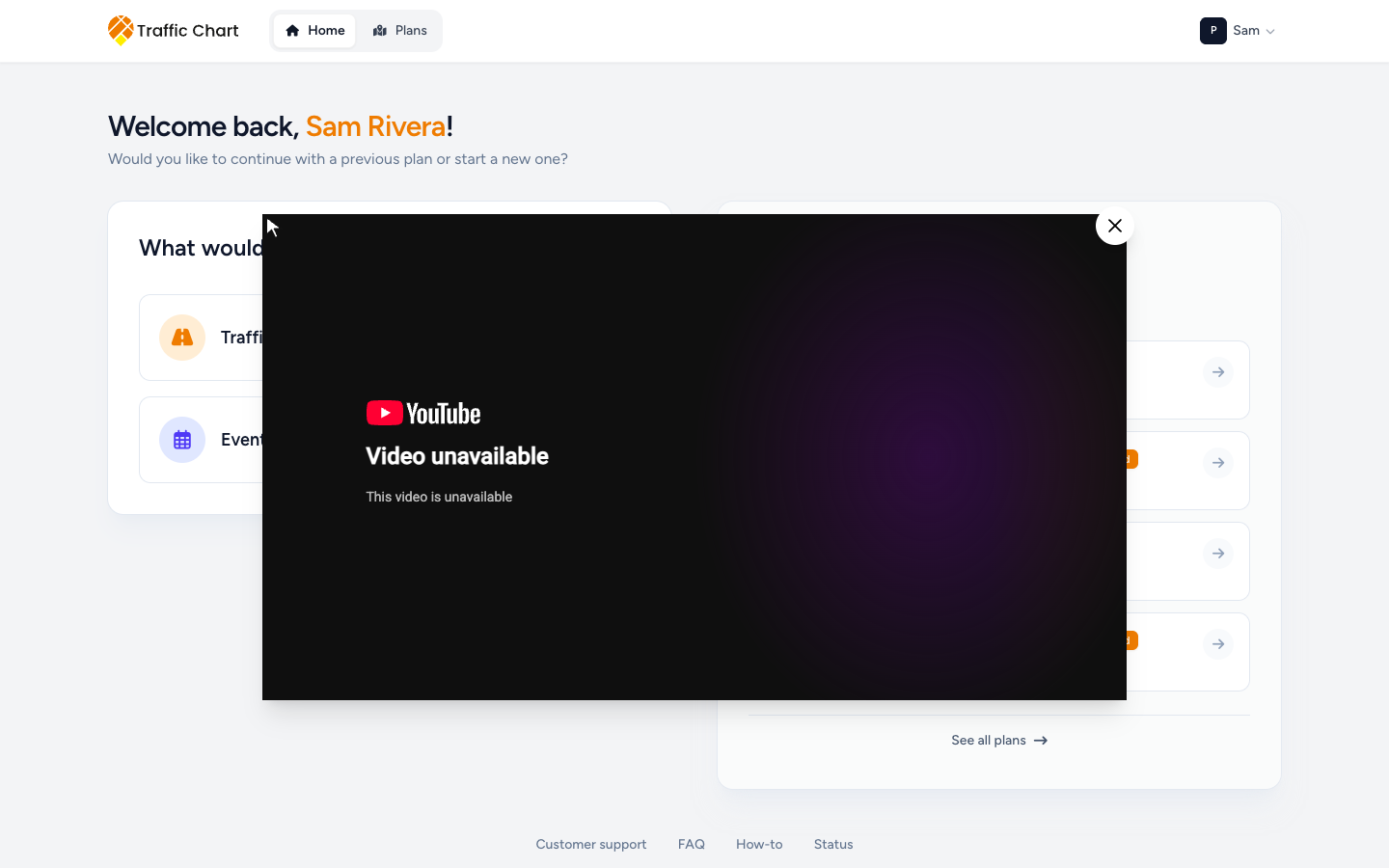 How-to video over Home