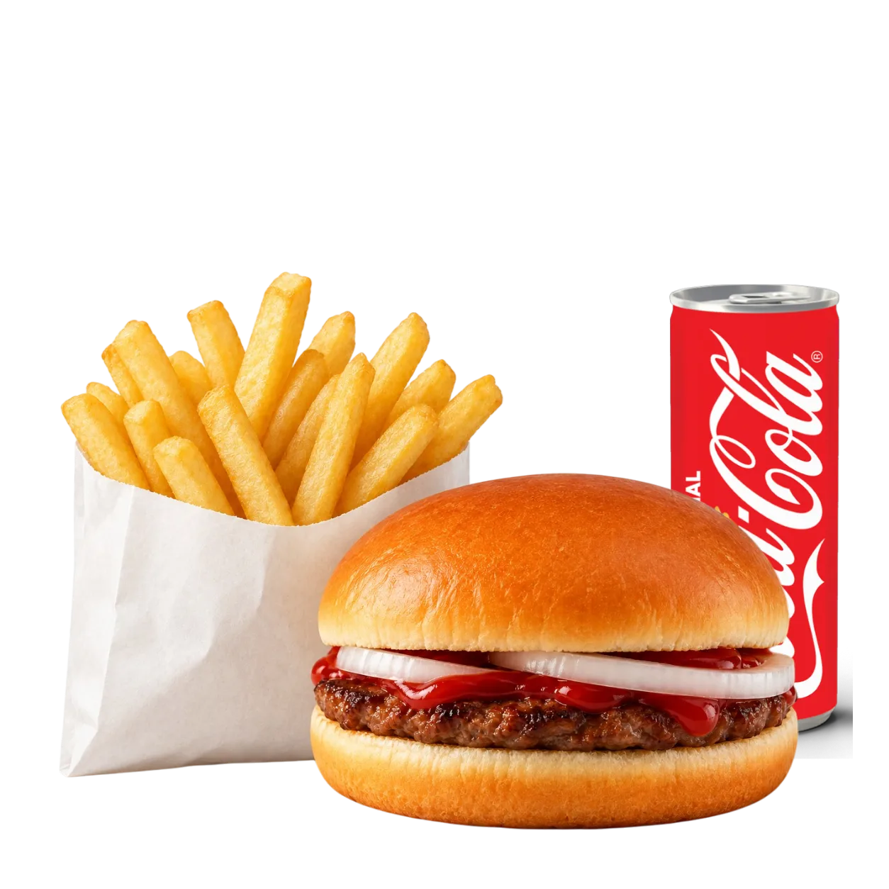 Ham Burger Meal