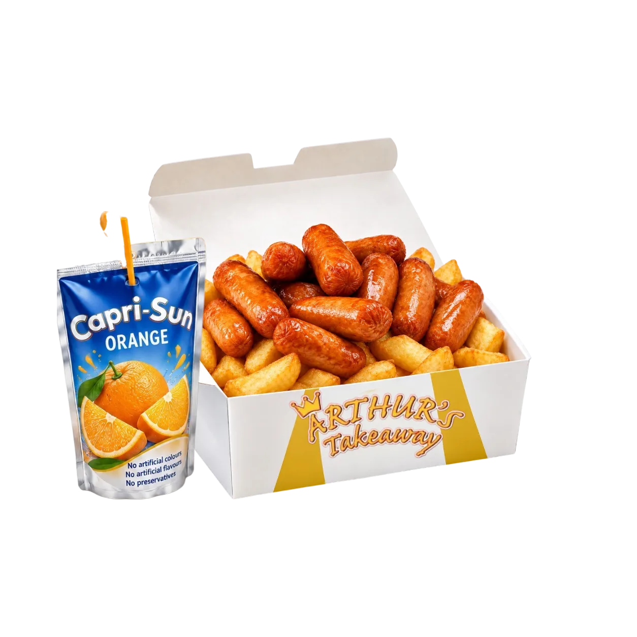 Kid Cocktail Sausage Meal