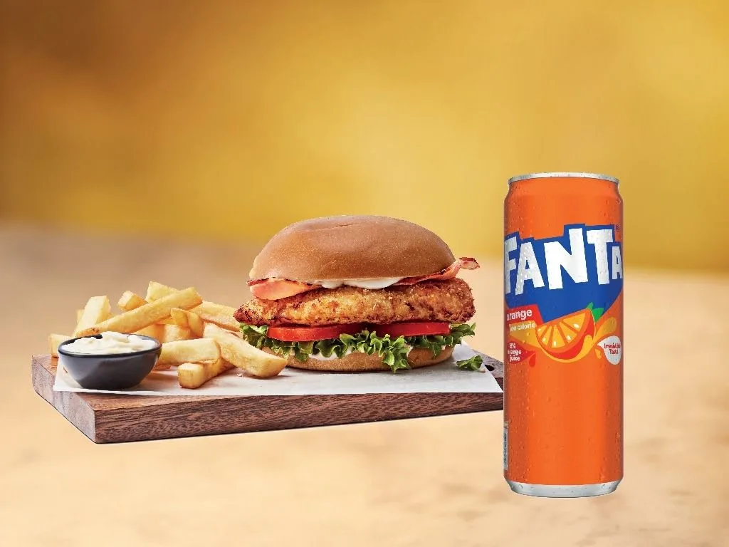 Chicken Fillet Burger Meal
