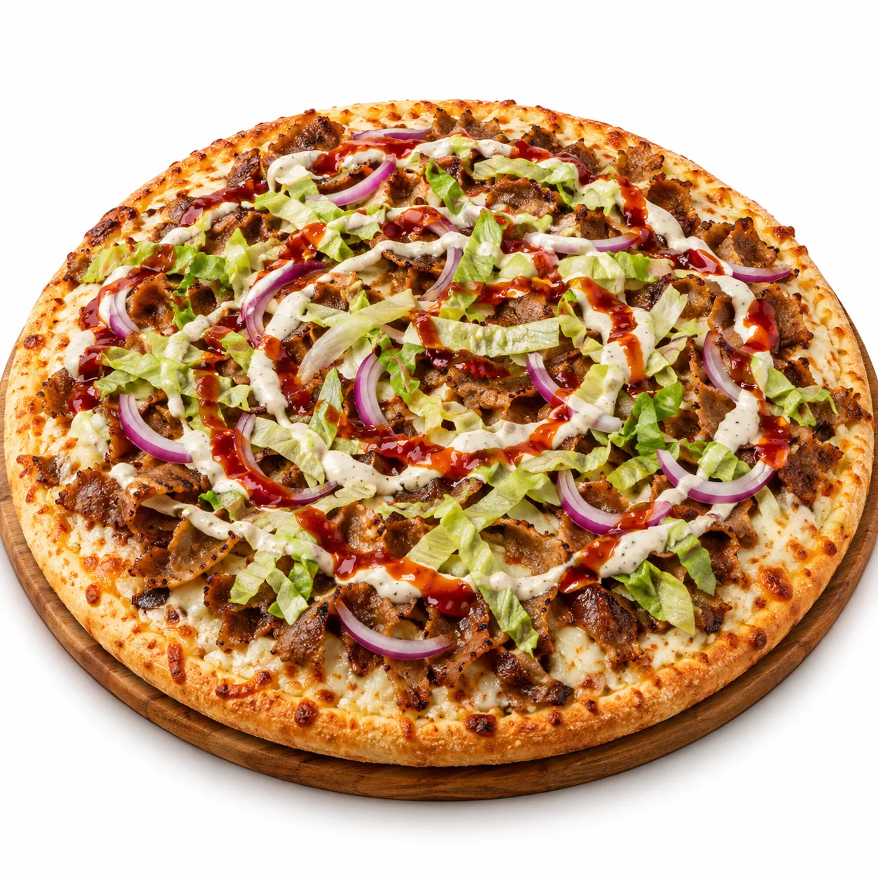 Kebab Pizza