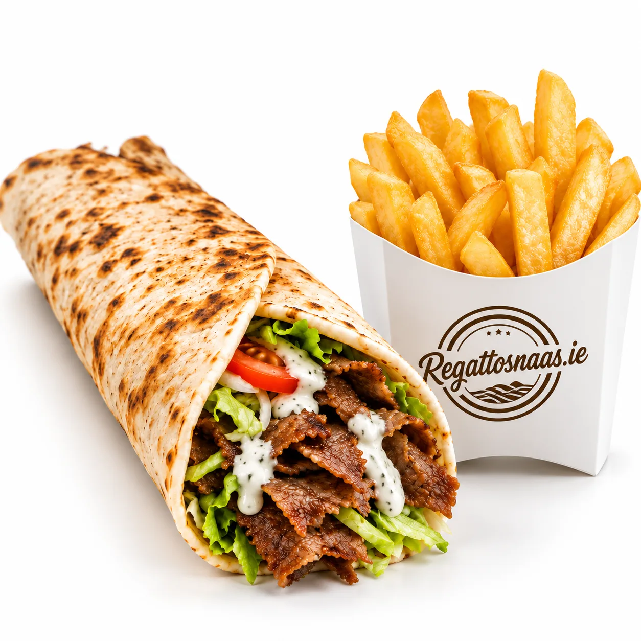 Doner Wrap & Chips